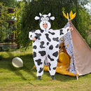 Cow Fancy Dress Fan Inflatable Costume Suit-5