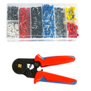 1200Pcs Bootlace Ferrule Crimper kit 0.25-10mm2 Cord End Ratchet Crimping Tool-1