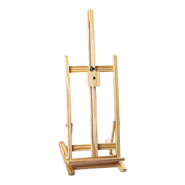 Tabletop Easel Wood Studio H Frame Artist Painting Display Stand For Art Wedding Shop Use