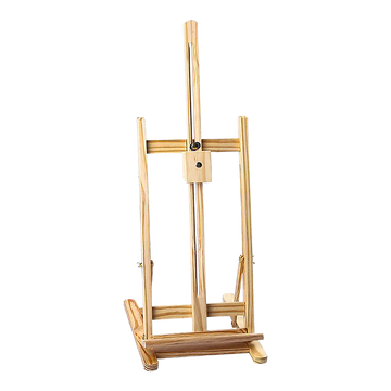 Tabletop Easel Wood Studio H Frame Artist Painting Display Stand For Art Wedding Shop Use