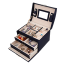 Jewellery Storage Box Girls Rings Necklaces Display Organiser Storage Case-6