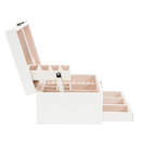 Jewellery Storage Box Girls Rings Necklaces Display Organiser Storage Case-6