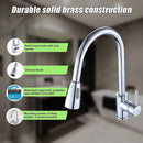 Basin Mixer Pull-Down Tap Faucet -Kitchen Laundry Bathroom Sink-8