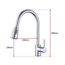 Basin Mixer Pull-Down Tap Faucet -Kitchen Laundry Bathroom Sink-13
