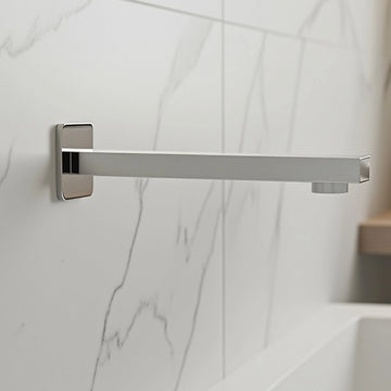 228mm Bath Spout Polished Chrome Finish - 0