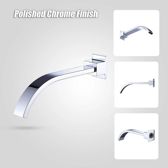 180mm Bath Spout Polished Chrome Finish