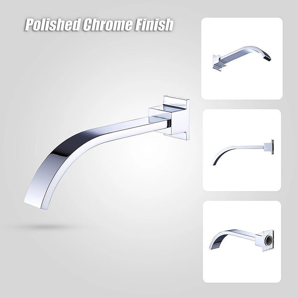 180mm Bath Spout Polished Chrome Finish