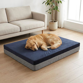 Memory Foam Dog Bed 15CM Thick Large Orthopedic Dog Pet Beds Waterproof Big - 0