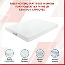 King Green Tea Memory Foam Mattress – Cooling Comfort with CertiPUR-US® Certified Foam-3