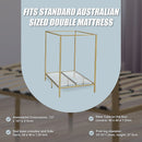 4 Four Poster Double Bed Frame-9