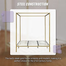 4 Four Poster King Bed Frame-6