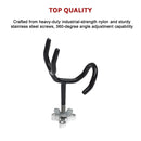 4PC Boat 20 Degree Angle Fishing Pole Rod Holder Mount-14