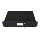 19" Rack Mount 2U Steel Plate DJ Drawer Equipment Cabinet Locking Lockable-5