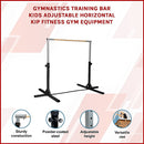 Gymnastics Training Bar Kids Adjustable Horizontal Kip Fitness Gym Equipment-3