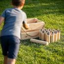 Number Toss Wooden Set Outdoor Games with Carry Case-1