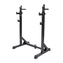 Commercial Squat Rack Adjustable Pair Fitness Exercise Weight Lifting Gym Barbell Stand-1