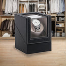 Automatic Watch Winder Display Box Case Motor Rotation Storage PU Leather-5