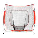 Portable Baseball Training Net Stand Softball Practice Sports Tennis-1