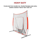 Portable Baseball Training Net Stand Softball Practice Sports Tennis-11