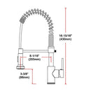 Basin Mixer Tap Faucet w/Extend -Kitchen Laundry Sink-14