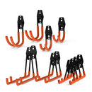 12-Pack Wall Mount Garage Hooks Tool Storage Workshop Organiser Heavy Duty Steel-1