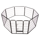 8 Panel Heavy Duty Pet Dog Playpen Puppy Exercise Fence Enclosure Cage-1