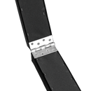 2.4m (8FT) Gymnastics Folding Balance Beam Black Synthetic Suede-7