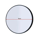 70cm Round Wall Mirror Bathroom Makeup Mirror by Della Francesca-12