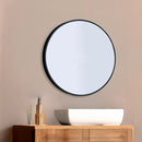 90cm Round Wall Mirror Bathroom Makeup Mirror by Della Francesca-5