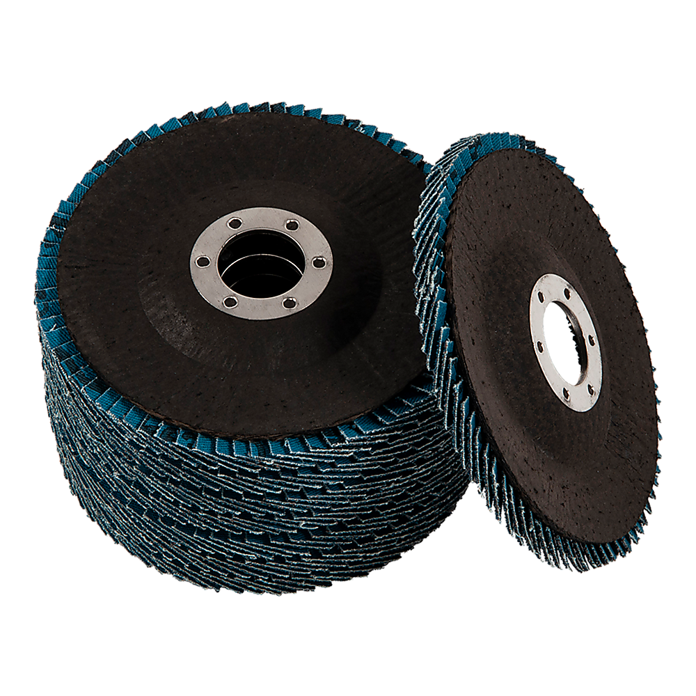 50x Pack Premium Zirconia Flap Disc Sanding Grinding 115mm 4.5" 40 Grit - 0
