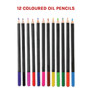 Art Sketch Pencils Oil Drawing Colouring Graphite Charcoal Pencil Set 72pcs/set-8