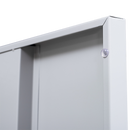 One-Door Office Gym Shed Clothing Locker Cabinet-9