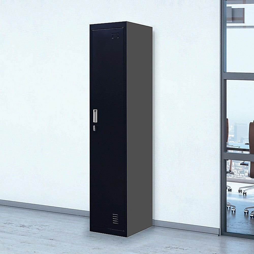 One-Door Office Gym Shed Clothing Locker Cabinet - 0