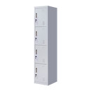 4-Door Vertical Locker for Office Gym Shed School Home Storage-1