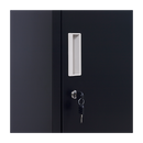 4-Door Vertical Locker for Office Gym Shed School Home Storage-5