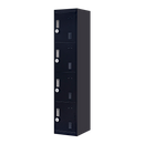 4-Door Vertical Locker for Office Gym Shed School Home Storage-1