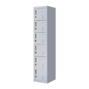 6-Door Locker for Office Gym Shed School Home Storage-1