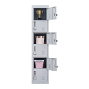 6-Door Locker for Office Gym Shed School Home Storage-5