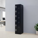 6-Door Locker for Office Gym Shed School Home Storage-7