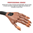 Practice Hand Model for Nail Art Training and Display Manicure with false nails-11
