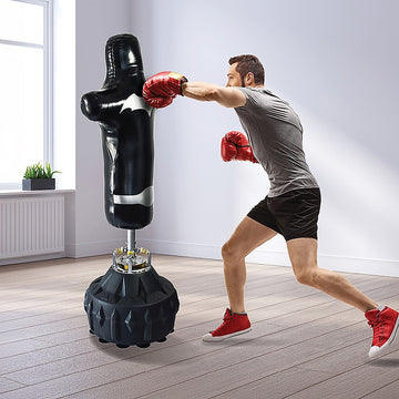 180cm Free Standing Boxing Punching Bag Stand MMA UFC Kick Fitness - 0