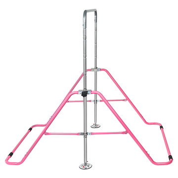 Kids Gymnastics Bars Training Horizontal Bar Monkey Kip Bar Pink