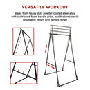 Pull-up Bar Free Standing Pull up Stand Sturdy Frame Indoor Pull Ups Machine-10