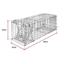 Trap Humane Possum Cage Live Animal Safe Catch Rabbit Cat Hare Fox Bird-14