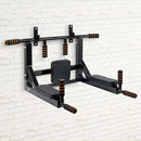 Heavy Duty Wall Mounted Power Station - Knee Raise - Pull Up - Chin Up -Dips Bar-5