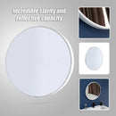 90cm Round Wall Mirror Bathroom Makeup Mirror by Della Francesca-13