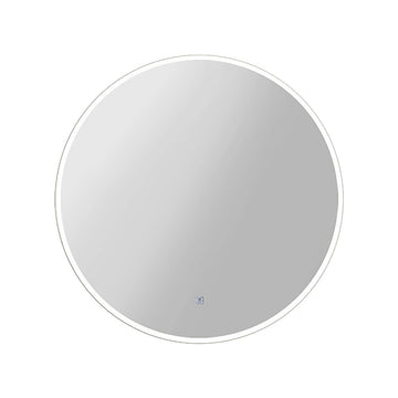 90cm LED Wall Mirror Bathroom Mirrors Light Decor Round