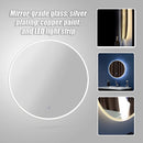 90cm LED Wall Mirror Bathroom Mirrors Light Decor Round-6