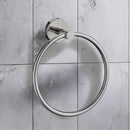 Classic Chrome Towel Bar Rail Ring Bathroom-6
