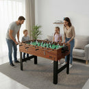 4FT 3-in-1 Games Foosball Soccer Hockey Pool Table-1